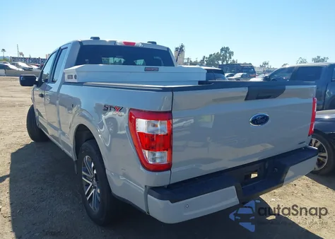 2023 Ford F-150 Xl из США, поврежденный, VIN 1FTEX1CP8PKG09528